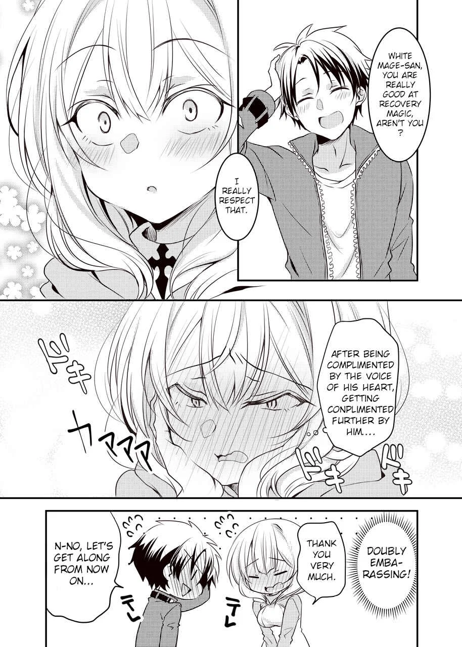 Kokoro ga Yomareru Kenshi-san to Shiro Madoushi-san no Hanashi Chapter 2 - Page 4