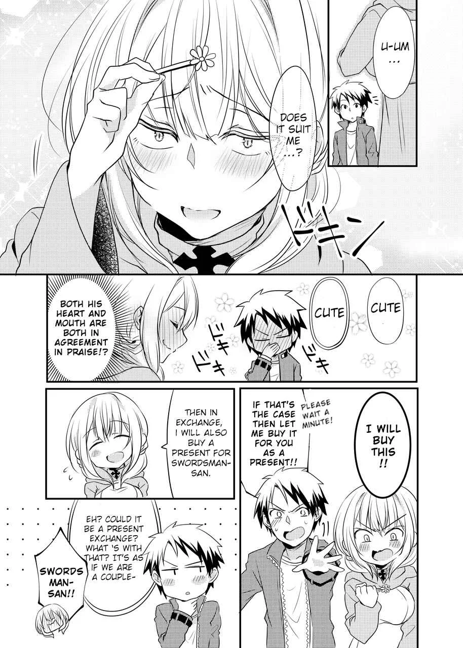 Kokoro ga Yomareru Kenshi-san to Shiro Madoushi-san no Hanashi Chapter 3 - Page 3