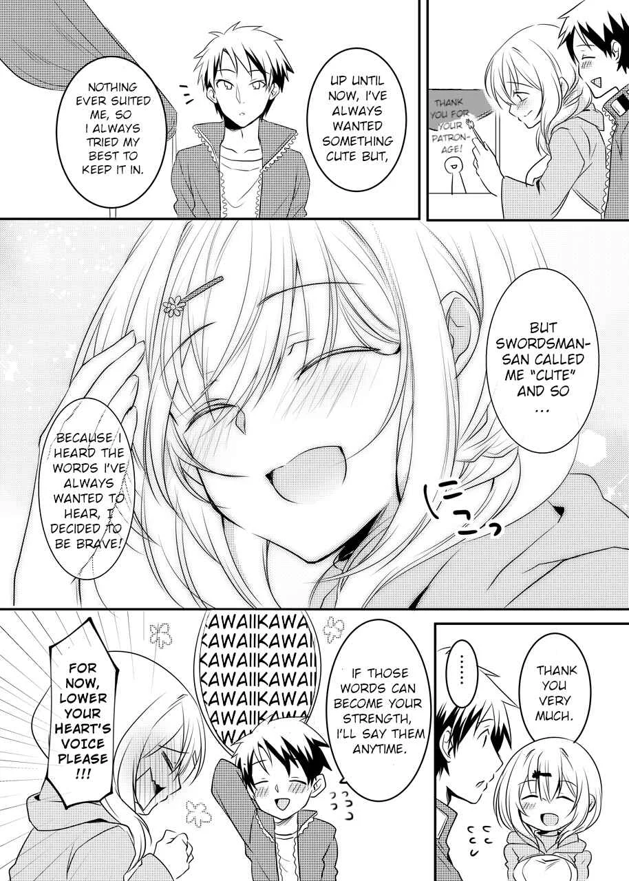 Kokoro ga Yomareru Kenshi-san to Shiro Madoushi-san no Hanashi Chapter 3 - Page 4