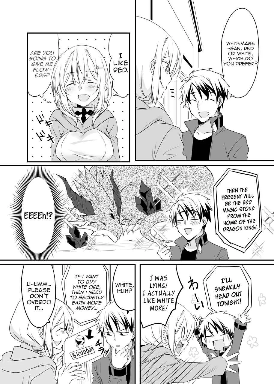 Kokoro ga Yomareru Kenshi-san to Shiro Madoushi-san no Hanashi Chapter 4 - Page 2