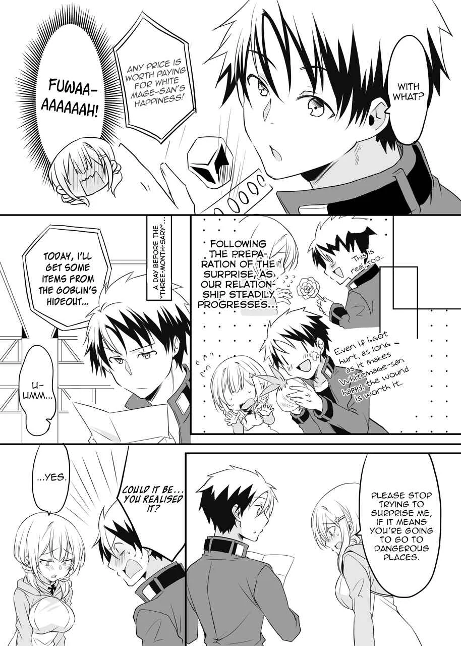 Kokoro ga Yomareru Kenshi-san to Shiro Madoushi-san no Hanashi Chapter 4 - Page 3