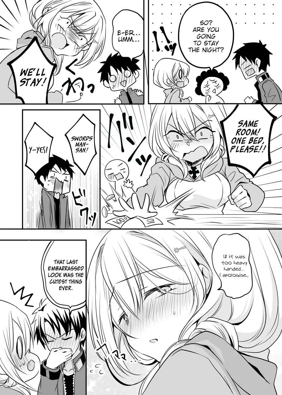 Kokoro ga Yomareru Kenshi-san to Shiro Madoushi-san no Hanashi Chapter 5 - Page 4