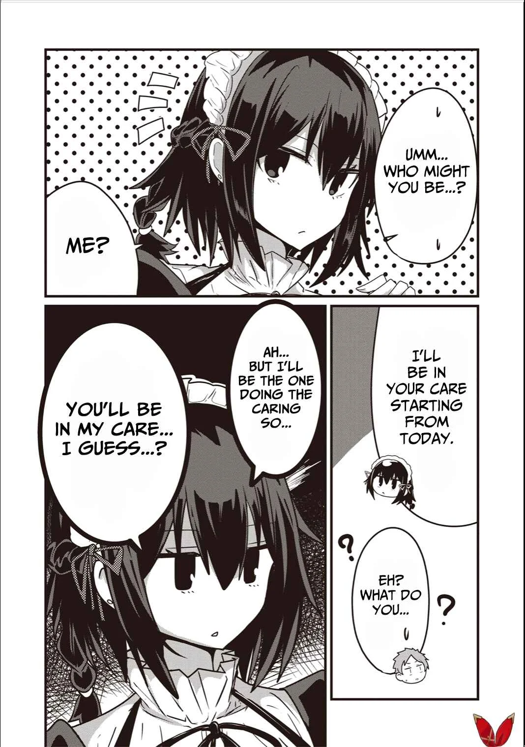 Kokoro no Koe ga Moreyasui Maid-san (Serialization) Chapter 1 - Page 4