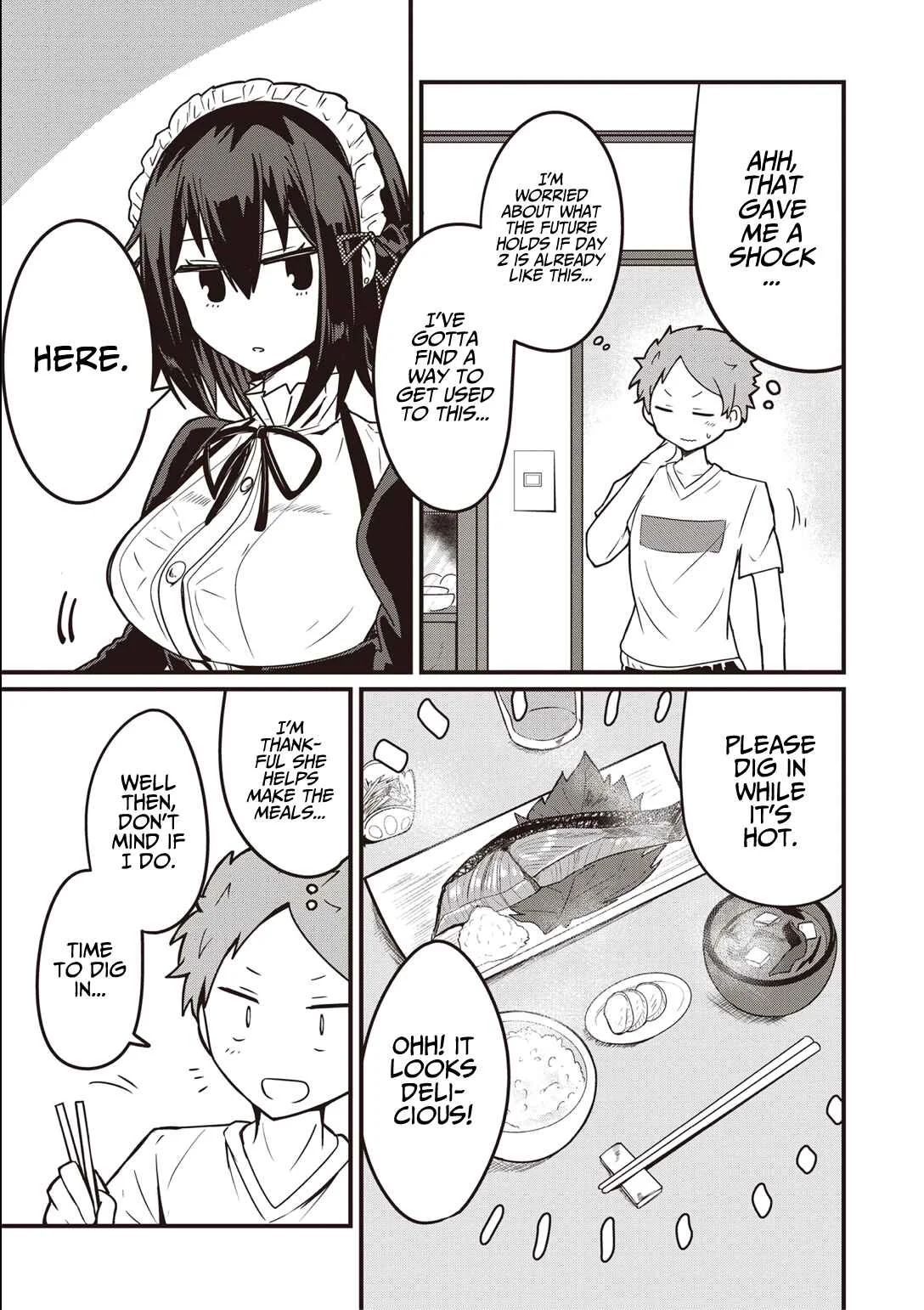 Kokoro no Koe ga Moreyasui Maid-san (Serialization) Chapter 2 - Page 6