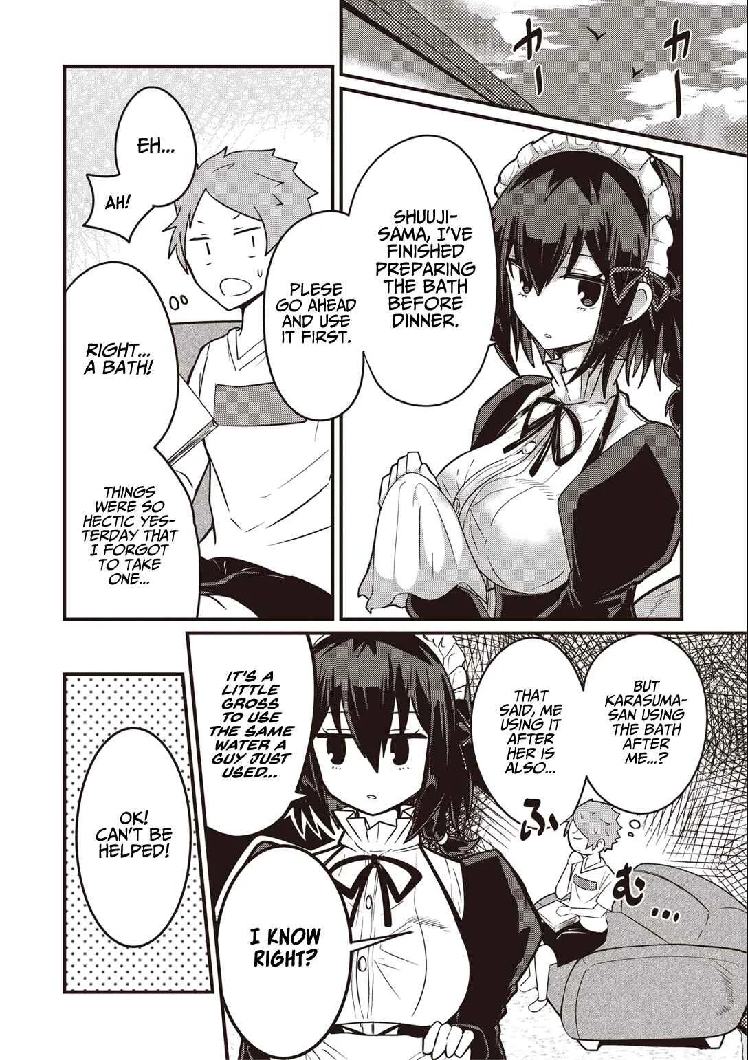 Kokoro no Koe ga Moreyasui Maid-san (Serialization) Chapter 2 - Page 11