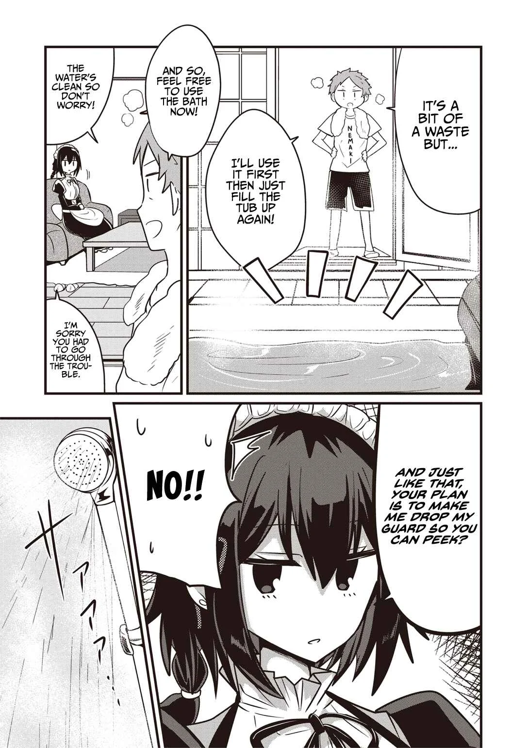 Kokoro no Koe ga Moreyasui Maid-san (Serialization) Chapter 2 - Page 12