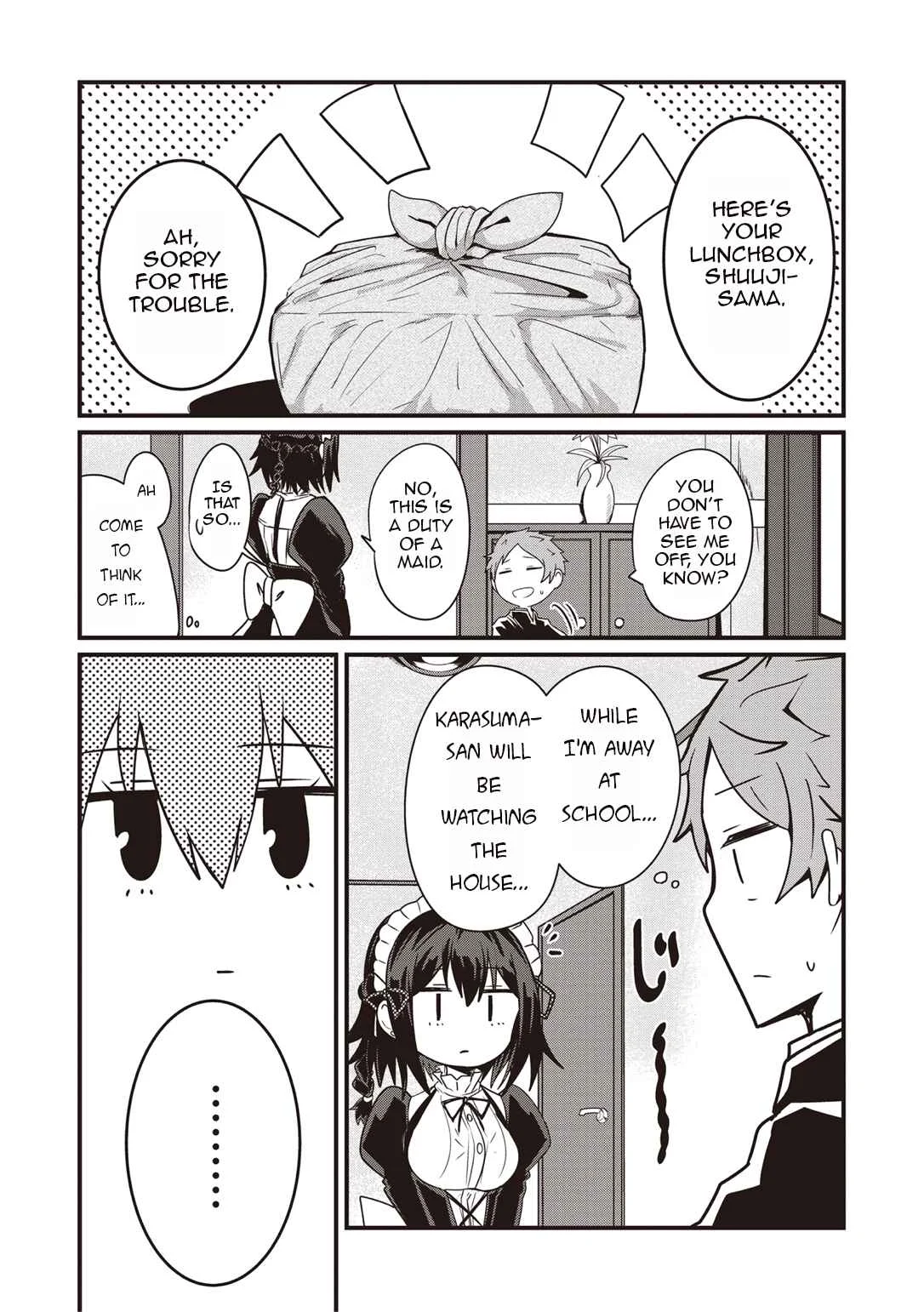 Kokoro no Koe ga Moreyasui Maid-san (Serialization) Chapter 3 - Page 2
