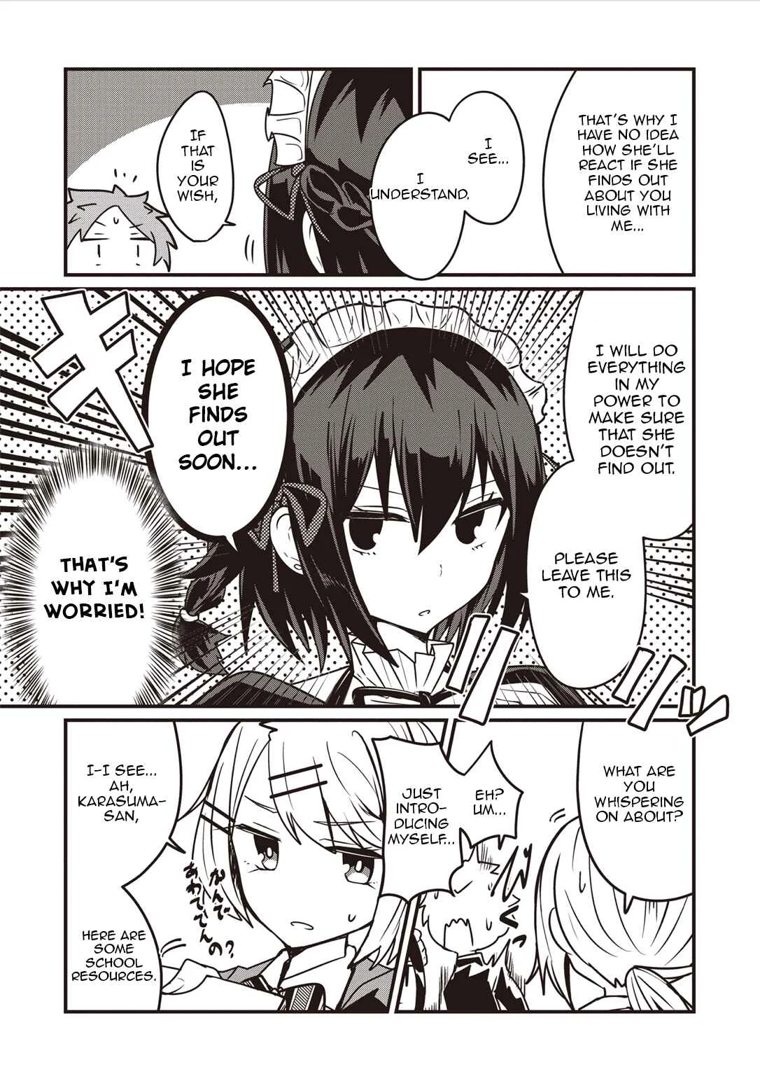 Kokoro no Koe ga Moreyasui Maid-san (Serialization) Chapter 3 - Page 13
