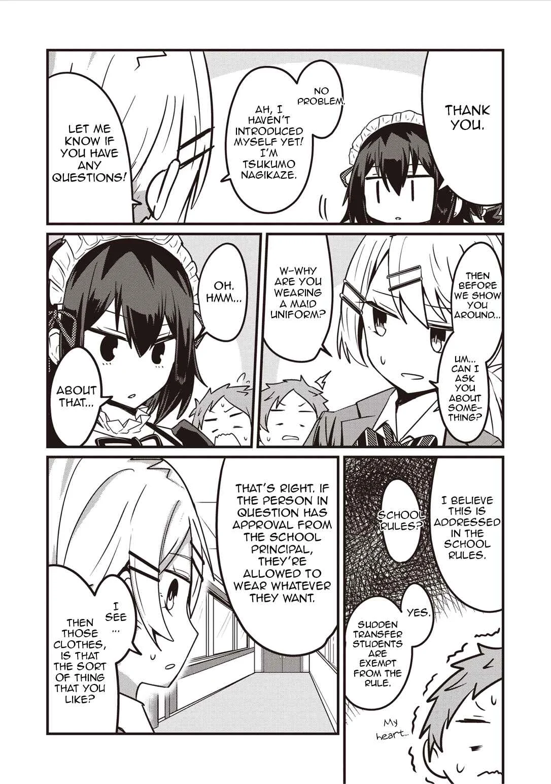 Kokoro no Koe ga Moreyasui Maid-san (Serialization) Chapter 3 - Page 14