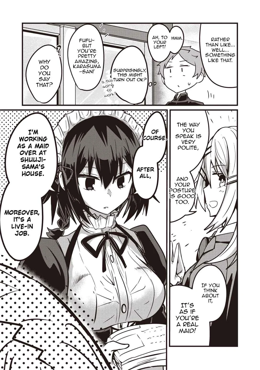 Kokoro no Koe ga Moreyasui Maid-san (Serialization) Chapter 3 - Page 15