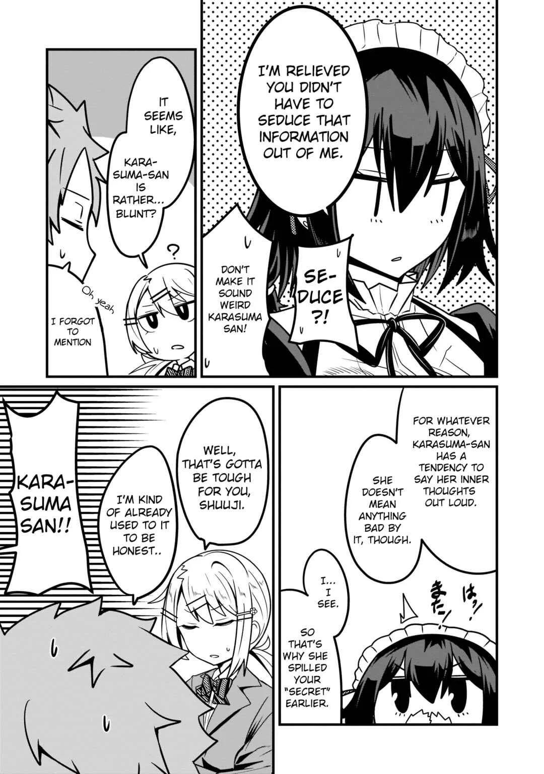 Kokoro no Koe ga Moreyasui Maid-san (Serialization) Chapter 4: Since that day - Page 5