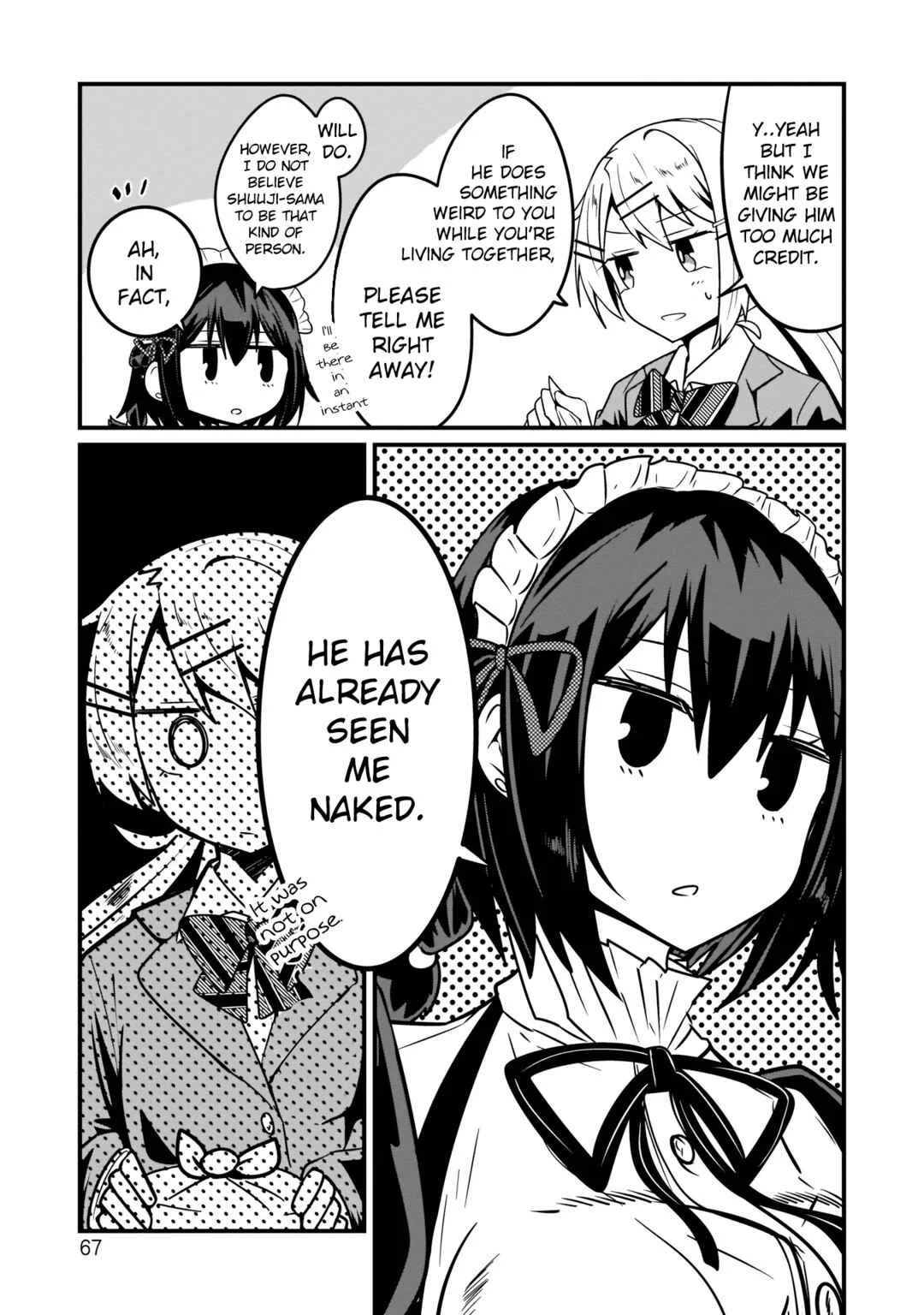 Kokoro no Koe ga Moreyasui Maid-san (Serialization) Chapter 4: Since that day - Page 15