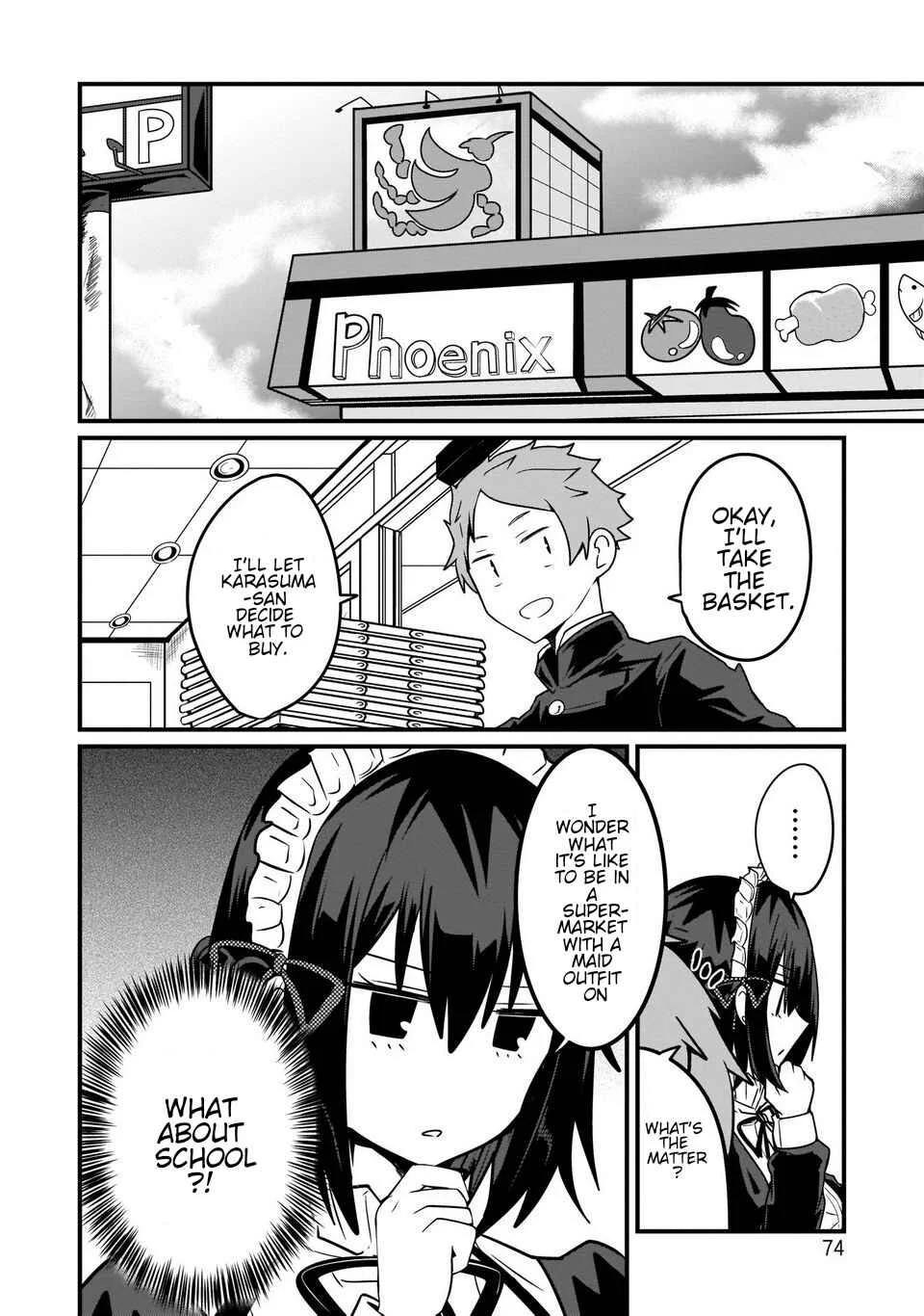 Kokoro no Koe ga Moreyasui Maid-san (Serialization) Chapter 5: Supermarket - Page 2