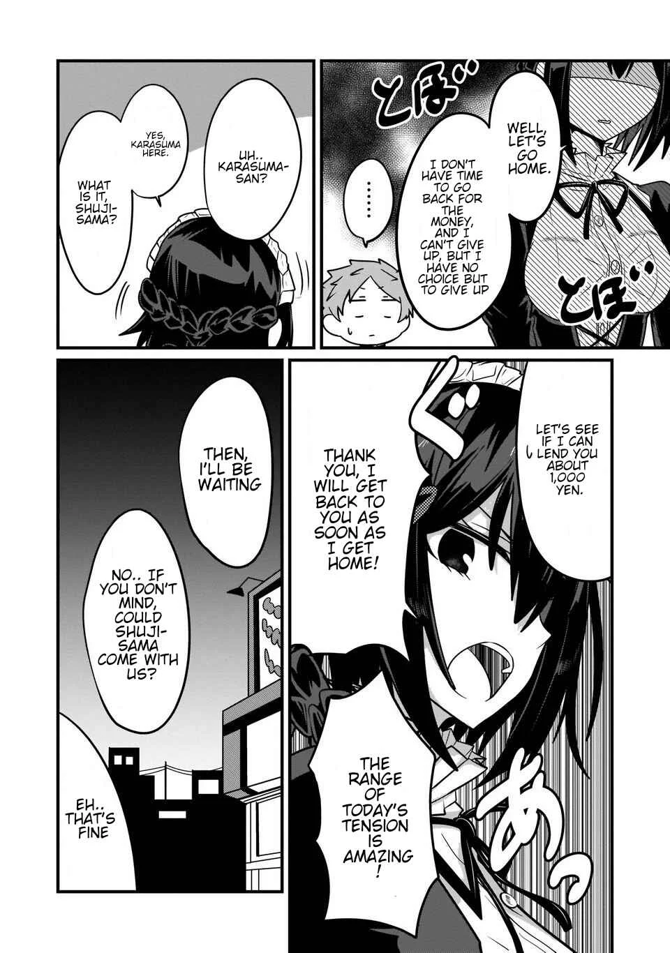 Kokoro no Koe ga Moreyasui Maid-san (Serialization) Chapter 5: Supermarket - Page 10