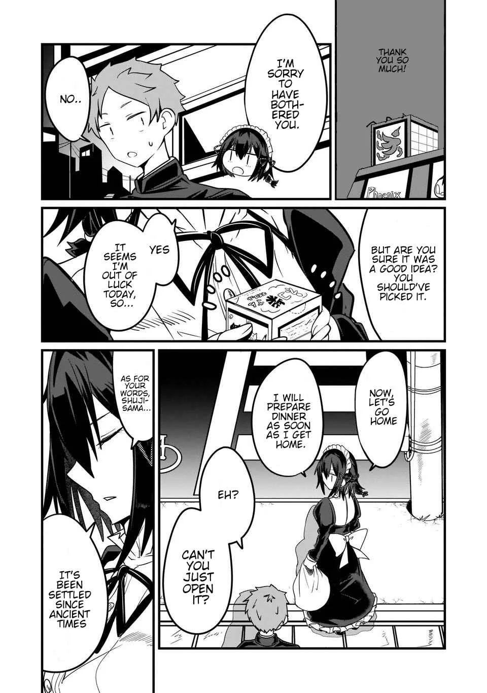 Kokoro no Koe ga Moreyasui Maid-san (Serialization) Chapter 5: Supermarket - Page 11