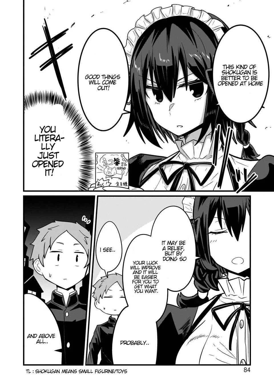 Kokoro no Koe ga Moreyasui Maid-san (Serialization) Chapter 5: Supermarket - Page 12