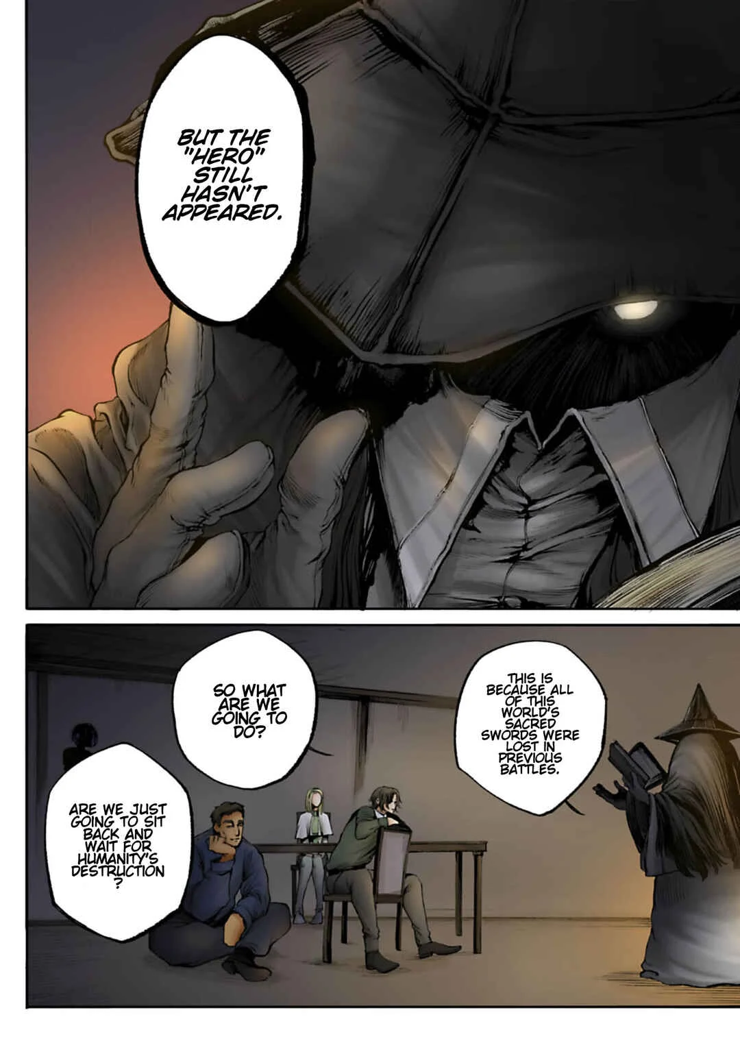 Kokuma Musou - Ochita Seikishi to Fukushuu no Kuro Madoushi Chapter 1: Saint Leon - Page 4