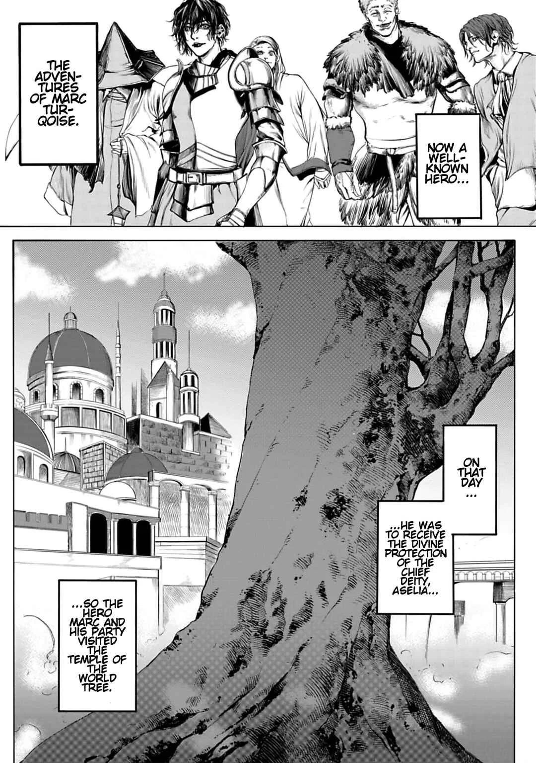 Kokuma Musou - Ochita Seikishi to Fukushuu no Kuro Madoushi Chapter 1: Saint Leon - Page 8