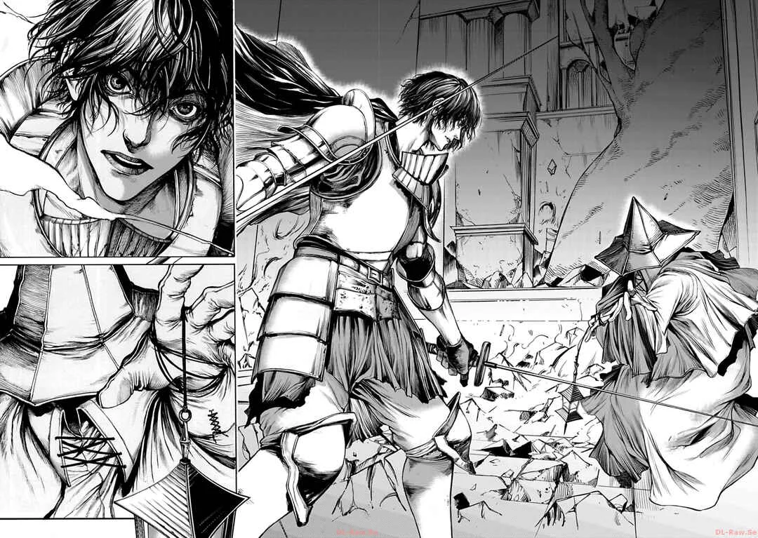 Kokuma Musou - Ochita Seikishi to Fukushuu no Kuro Madoushi Chapter 1: Saint Leon - Page 9