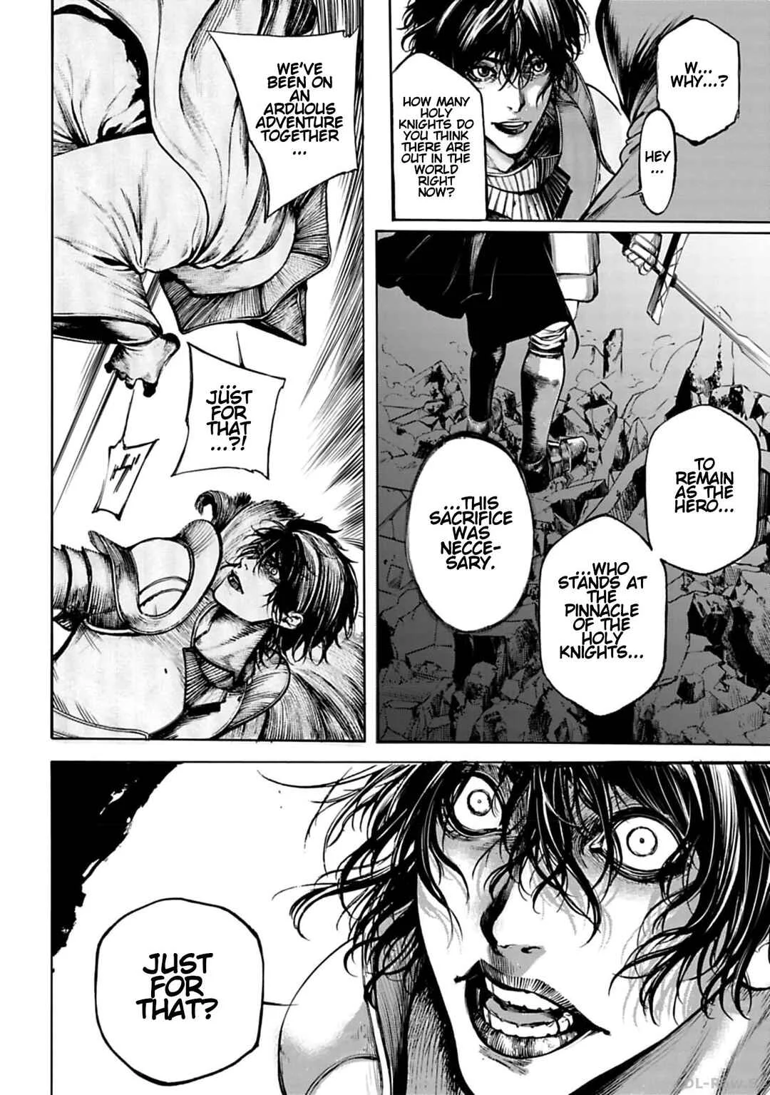 Kokuma Musou - Ochita Seikishi to Fukushuu no Kuro Madoushi Chapter 1: Saint Leon - Page 14