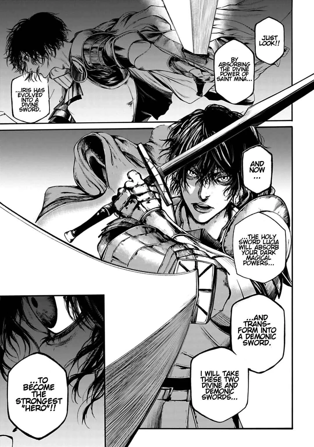 Kokuma Musou - Ochita Seikishi to Fukushuu no Kuro Madoushi Chapter 1: Saint Leon - Page 15