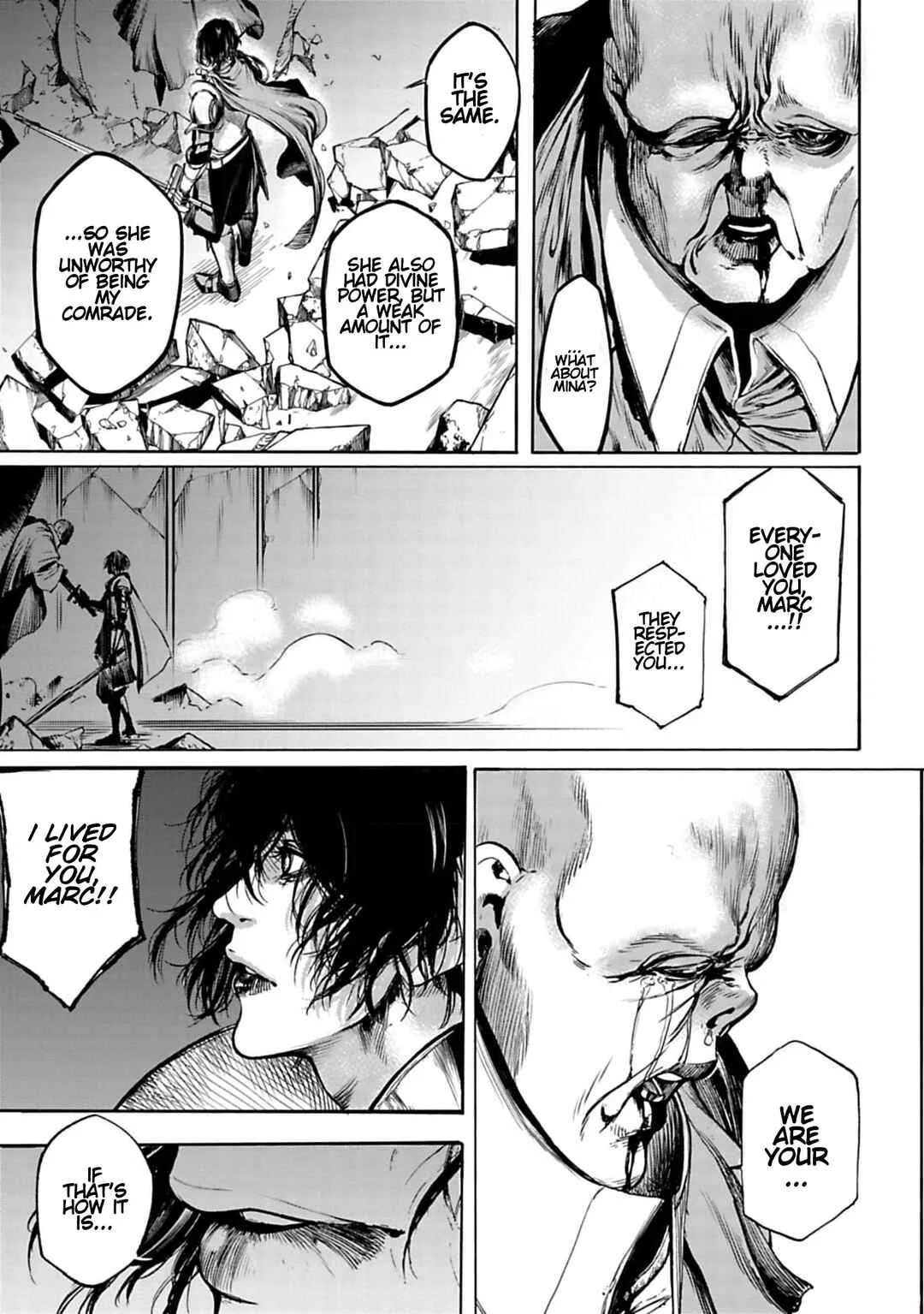 Kokuma Musou - Ochita Seikishi to Fukushuu no Kuro Madoushi Chapter 1: Saint Leon - Page 17