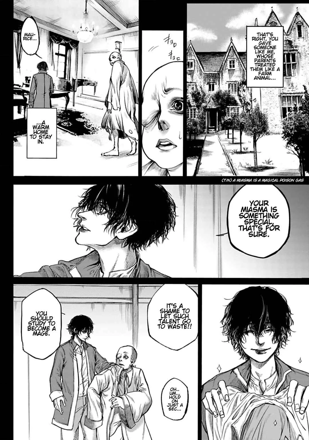 Kokuma Musou - Ochita Seikishi to Fukushuu no Kuro Madoushi Chapter 1: Saint Leon - Page 28
