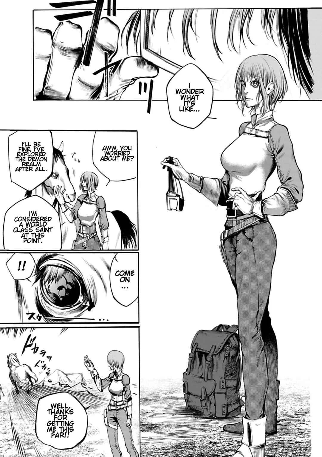 Kokuma Musou - Ochita Seikishi to Fukushuu no Kuro Madoushi Chapter 1: Saint Leon - Page 33
