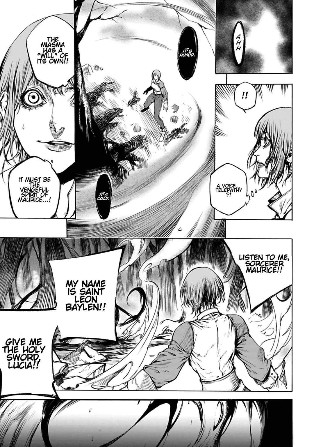 Kokuma Musou - Ochita Seikishi to Fukushuu no Kuro Madoushi Chapter 1: Saint Leon - Page 39