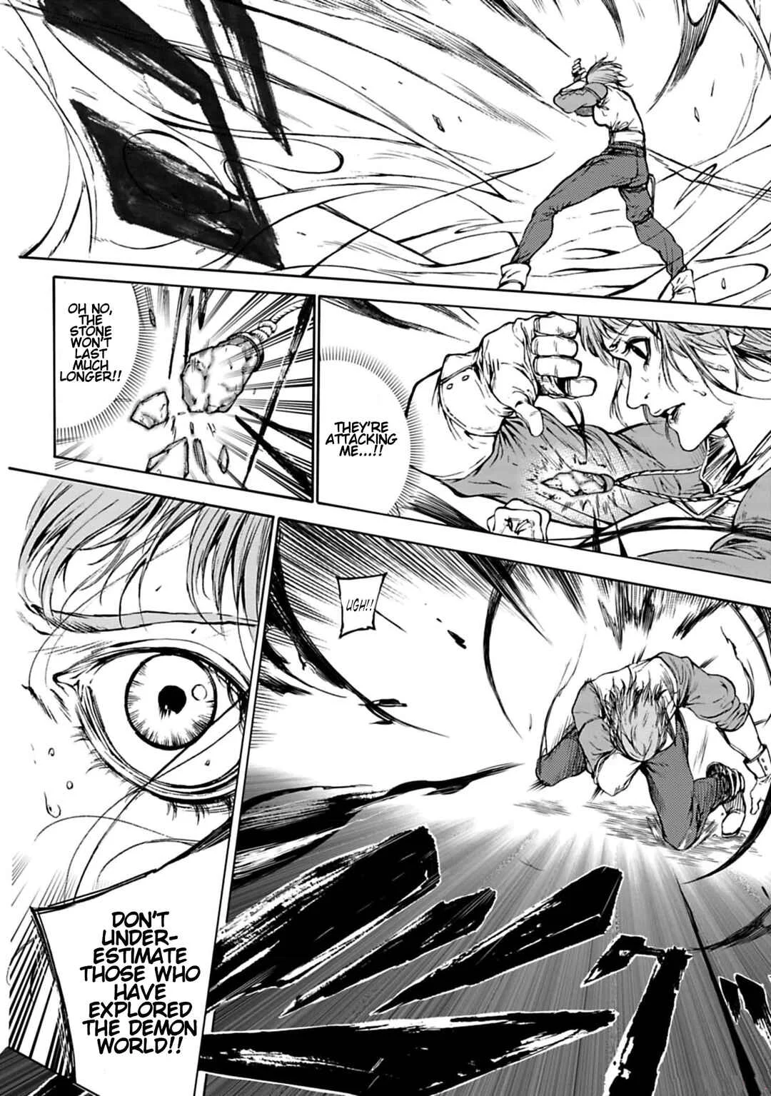 Kokuma Musou - Ochita Seikishi to Fukushuu no Kuro Madoushi Chapter 1: Saint Leon - Page 40