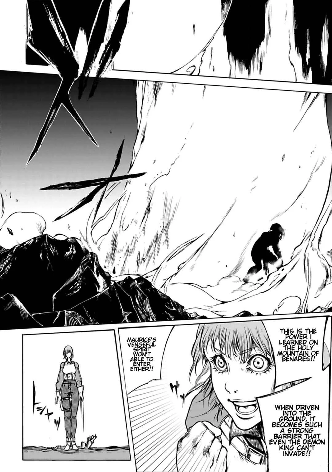 Kokuma Musou - Ochita Seikishi to Fukushuu no Kuro Madoushi Chapter 1: Saint Leon - Page 42