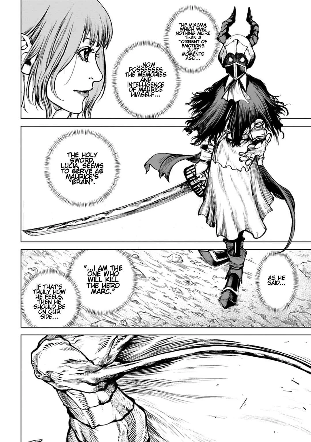 Kokuma Musou - Ochita Seikishi to Fukushuu no Kuro Madoushi Chapter 2: The Dragon Knight Attacks - Page 6