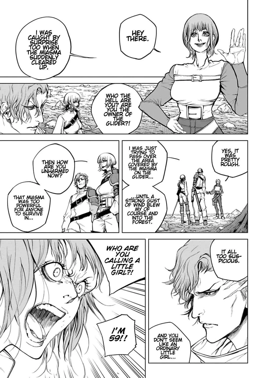 Kokuma Musou - Ochita Seikishi to Fukushuu no Kuro Madoushi Chapter 2: The Dragon Knight Attacks - Page 12