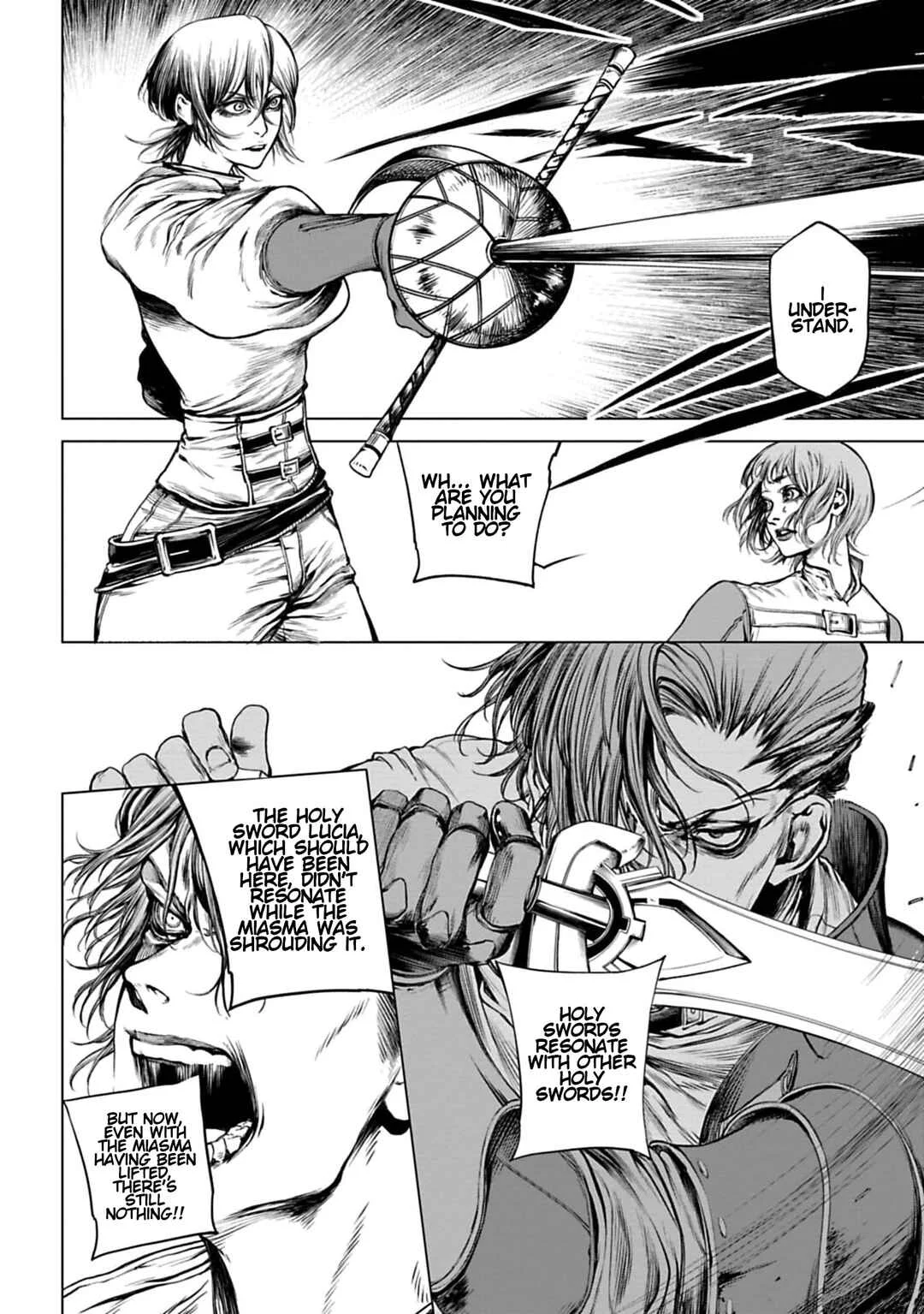 Kokuma Musou - Ochita Seikishi to Fukushuu no Kuro Madoushi Chapter 2: The Dragon Knight Attacks - Page 17
