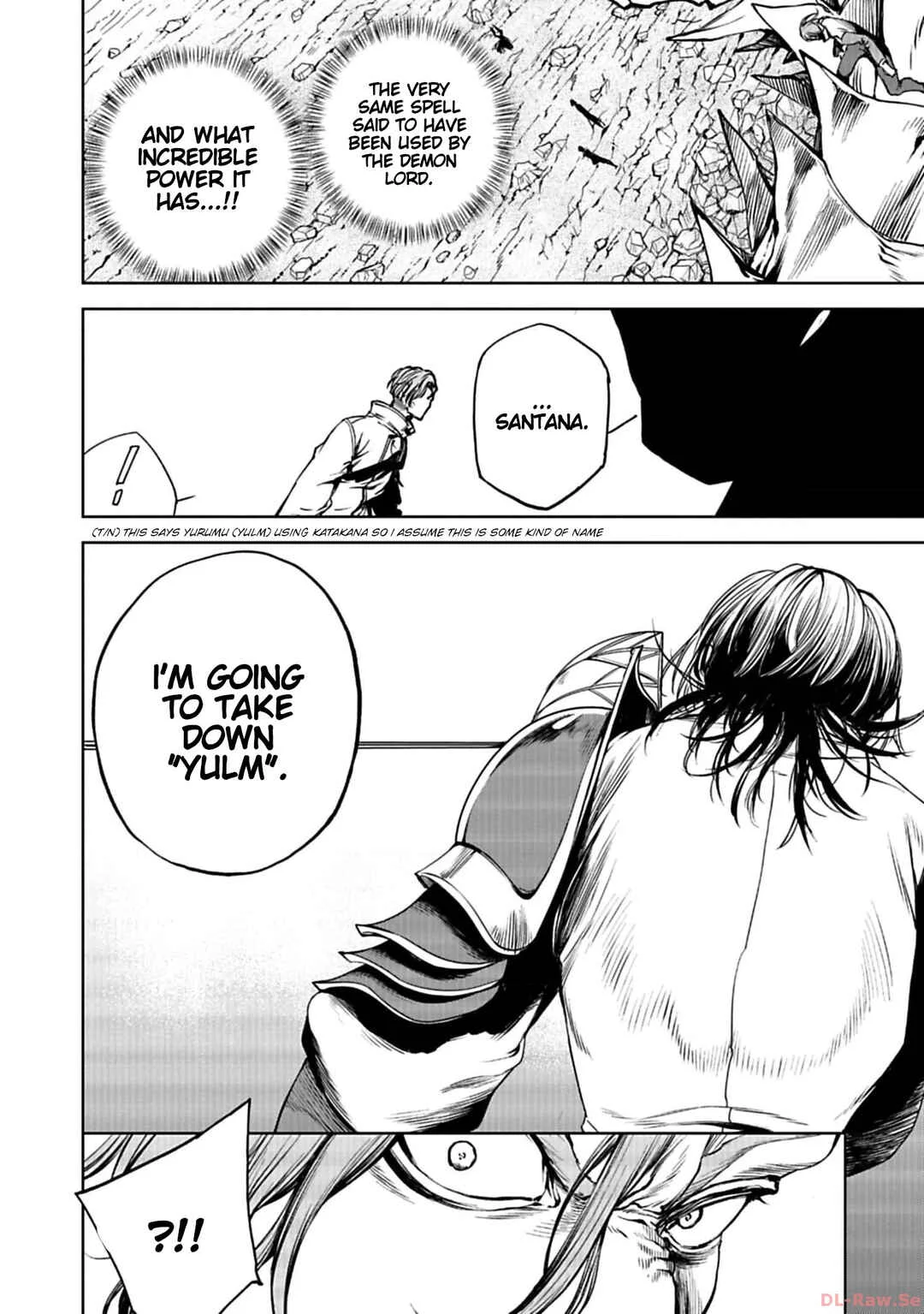 Kokuma Musou - Ochita Seikishi to Fukushuu no Kuro Madoushi Chapter 4: Divine Sword vs. Demon - Page 2