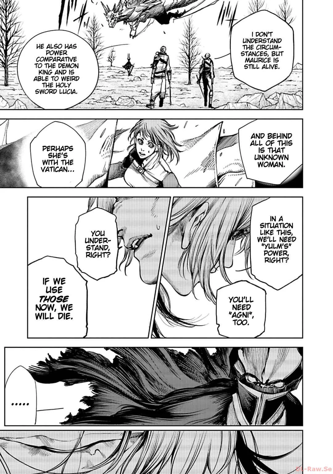 Kokuma Musou - Ochita Seikishi to Fukushuu no Kuro Madoushi Chapter 4: Divine Sword vs. Demon - Page 3