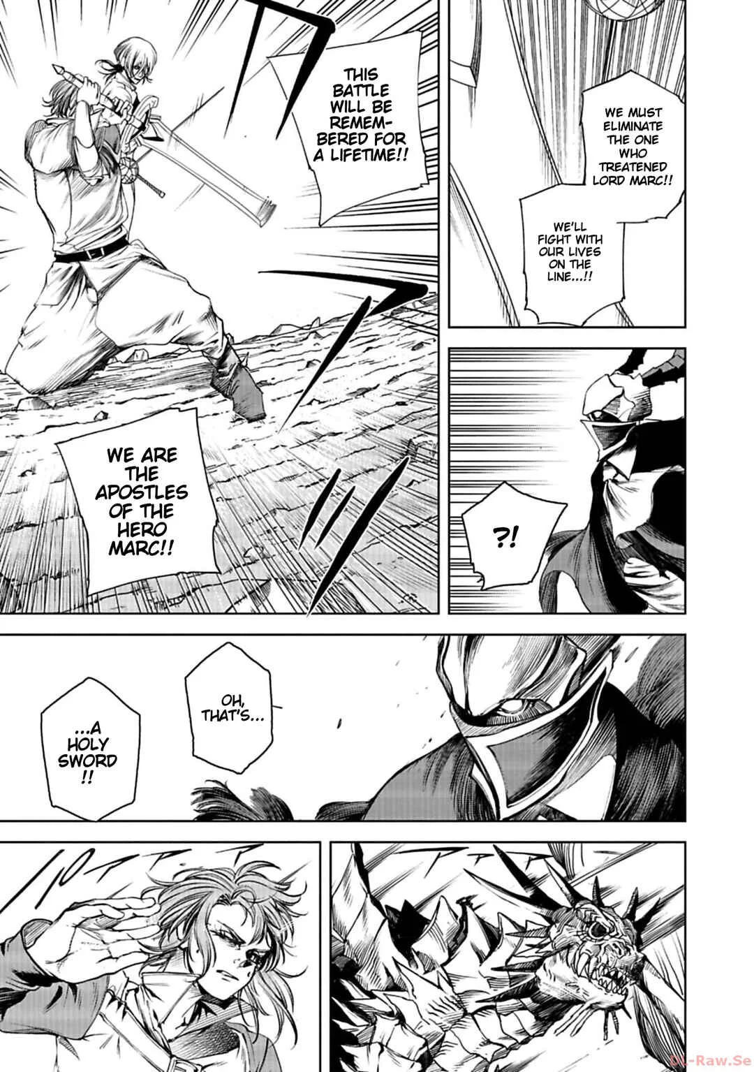 Kokuma Musou - Ochita Seikishi to Fukushuu no Kuro Madoushi Chapter 4: Divine Sword vs. Demon - Page 5