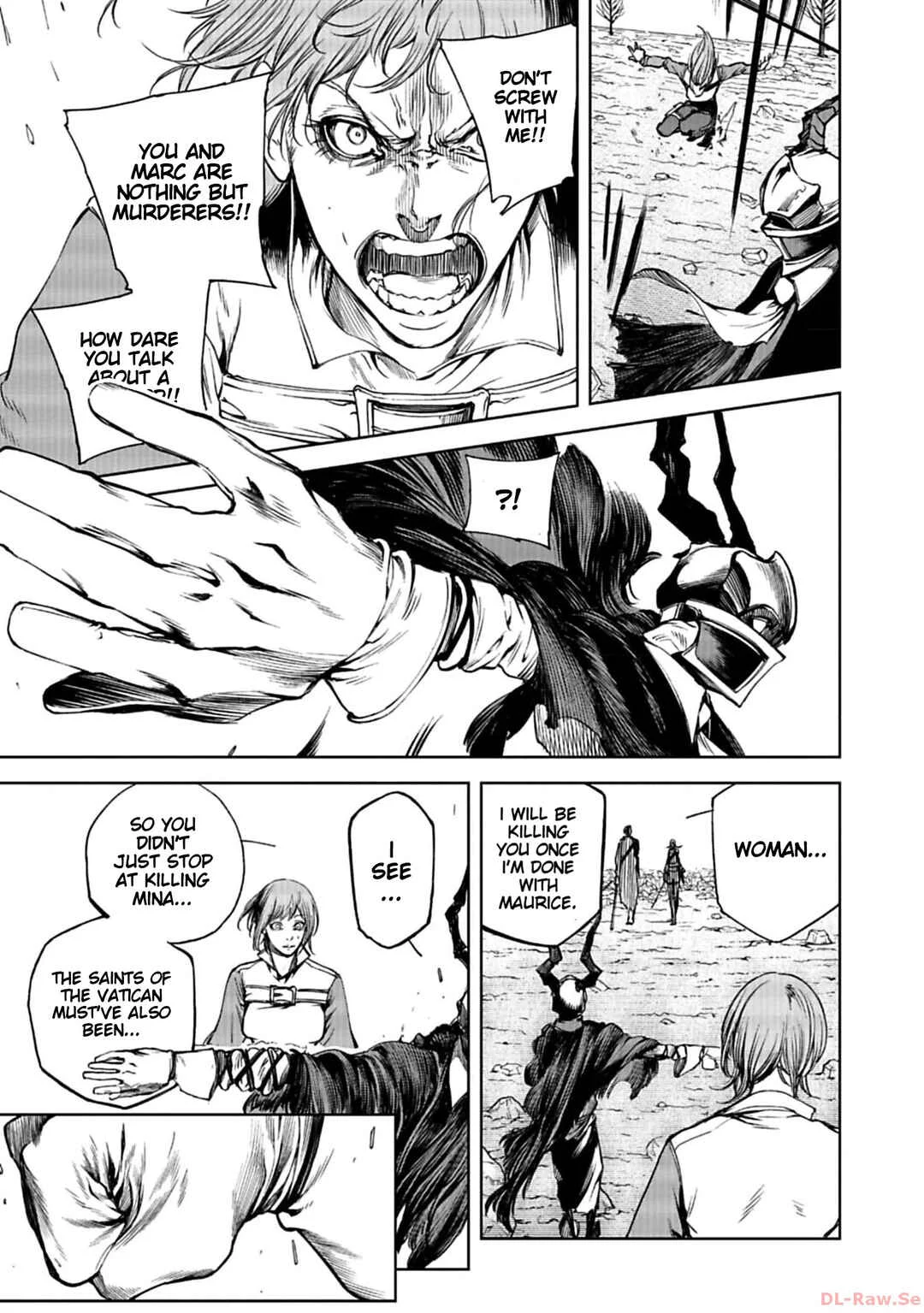 Kokuma Musou - Ochita Seikishi to Fukushuu no Kuro Madoushi Chapter 4: Divine Sword vs. Demon - Page 7