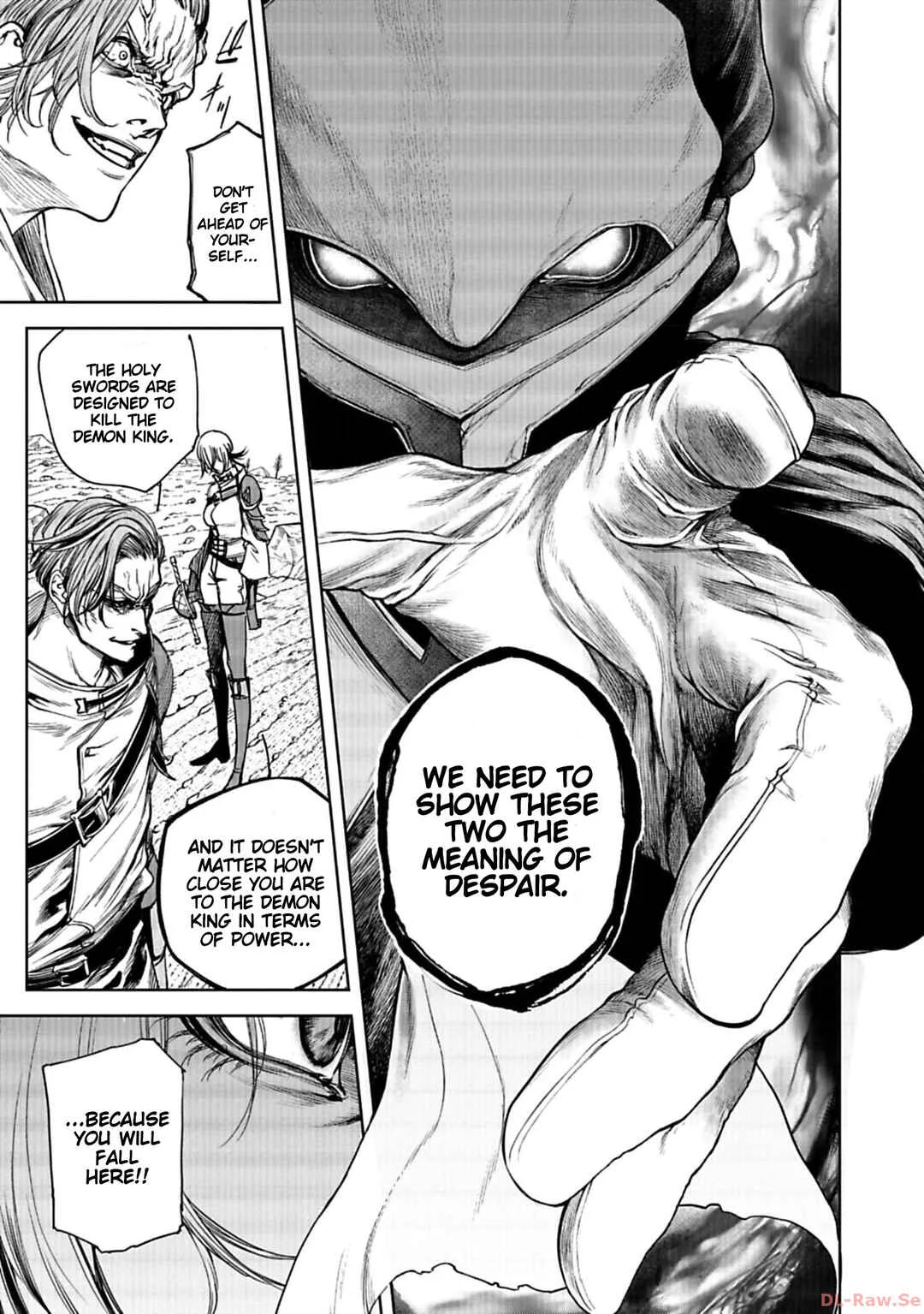 Kokuma Musou - Ochita Seikishi to Fukushuu no Kuro Madoushi Chapter 4: Divine Sword vs. Demon - Page 9