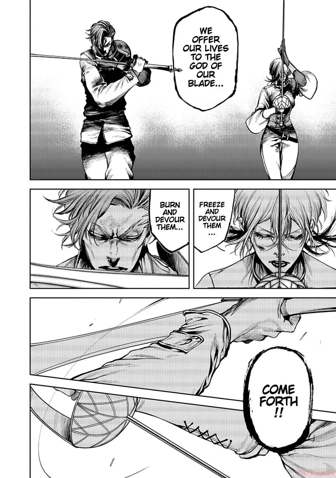 Kokuma Musou - Ochita Seikishi to Fukushuu no Kuro Madoushi Chapter 4: Divine Sword vs. Demon - Page 10