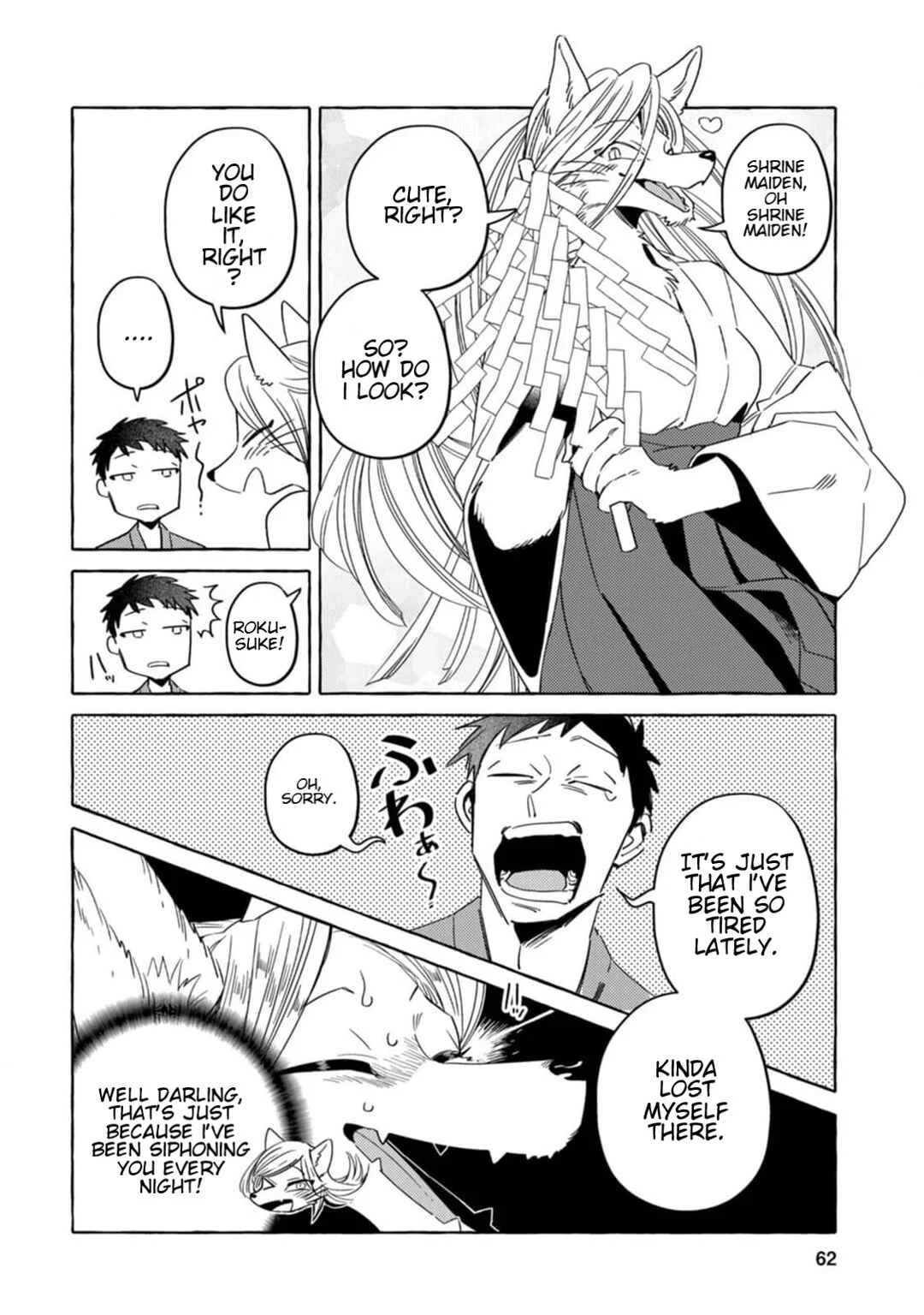 Komen Fuufu Chapter 4: Inari Shrine - Page 4
