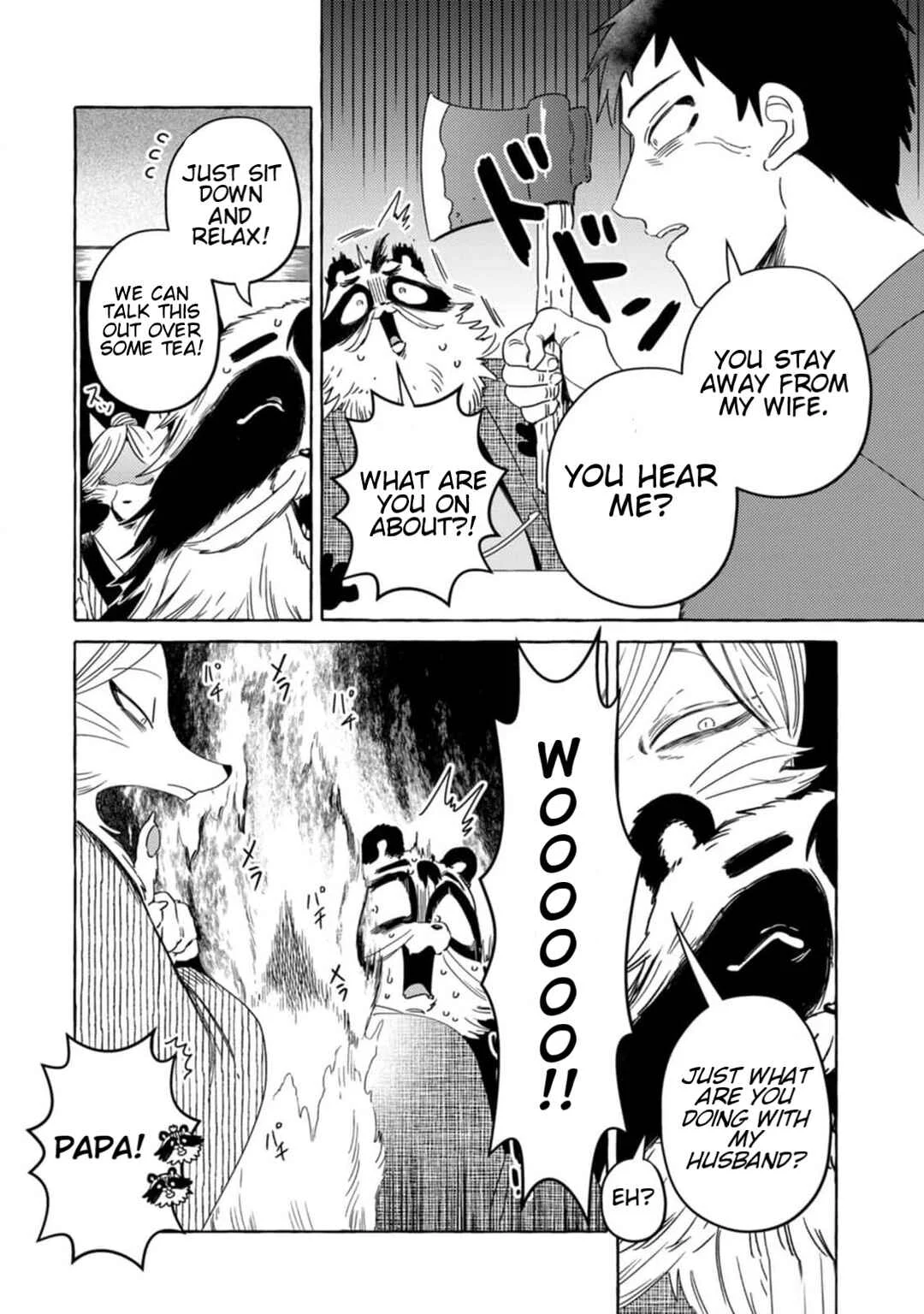 Komen Fuufu Chapter 5: The Old Fox In The Wife's Absence - Page 14