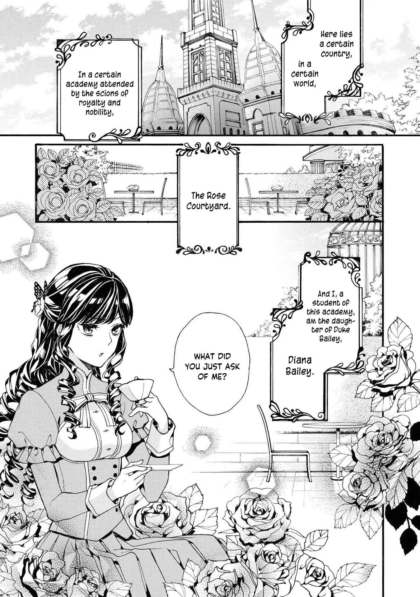 Kon'yaku Haki o Mochikakerarete Juusuunen, Soko made Iu nara Haki Shimashou! Chapter 1 - Page 2