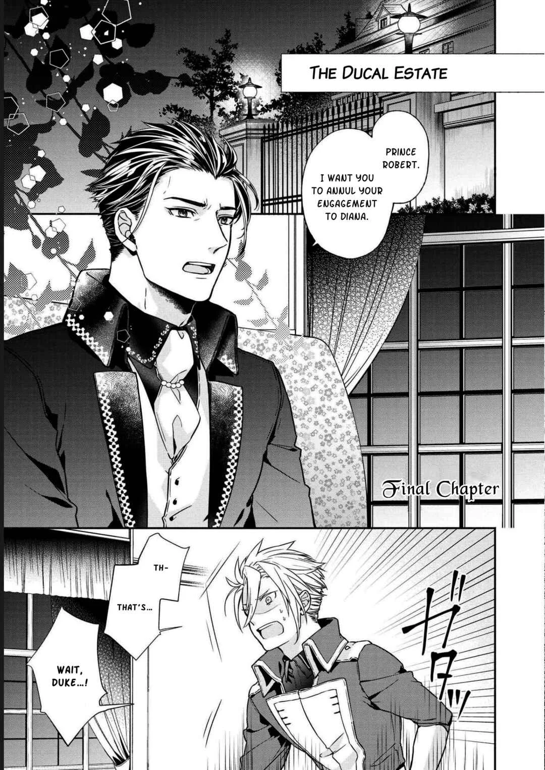 Kon'yaku Haki o Mochikakerarete Juusuunen, Soko made Iu nara Haki Shimashou! Chapter 7 - Page 1