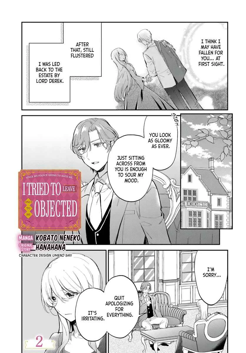 Kon'yakusha ni Kirawareteiru You na node Hanaretemitara, Nazeka Kougi Saremashita Chapter 2 - Page 1