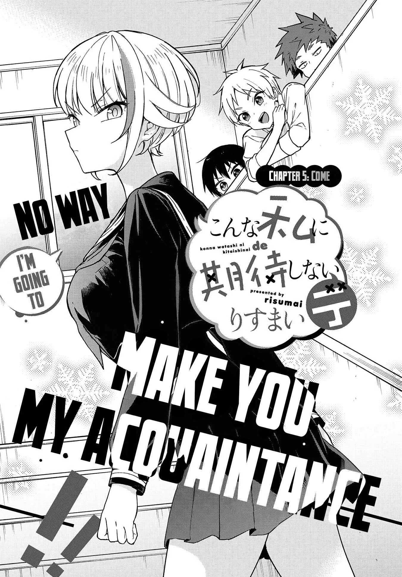 Konna Watashi ni Kitaishinai de Chapter 5: Come - Page 3