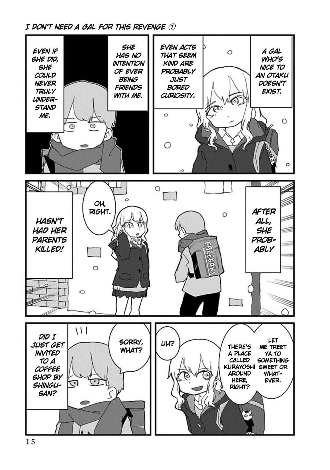 Kono Fukushuu ni Gyaru wa Iranai Chapter 1 - Page 13