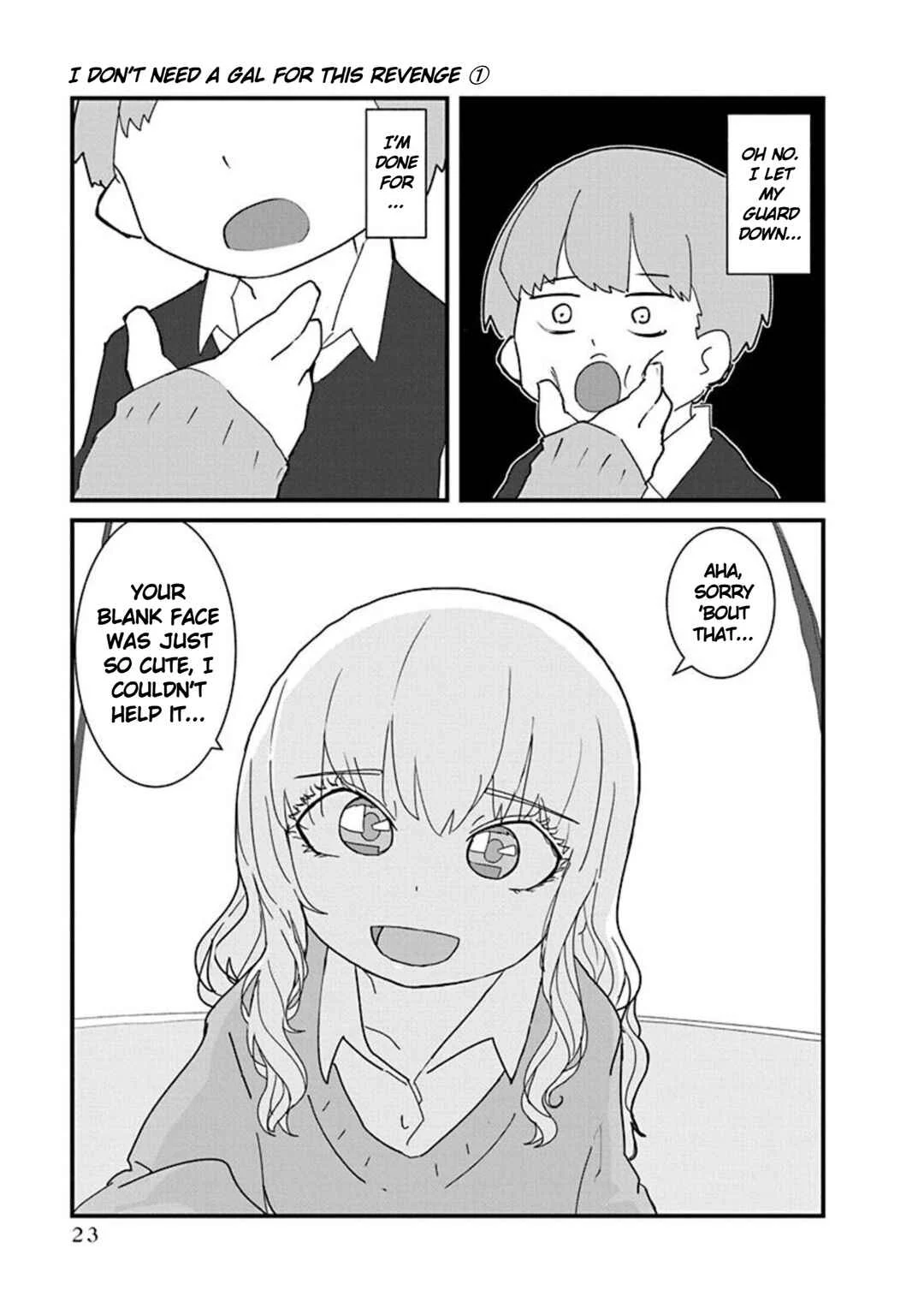 Kono Fukushuu ni Gyaru wa Iranai Chapter 1 - Page 21