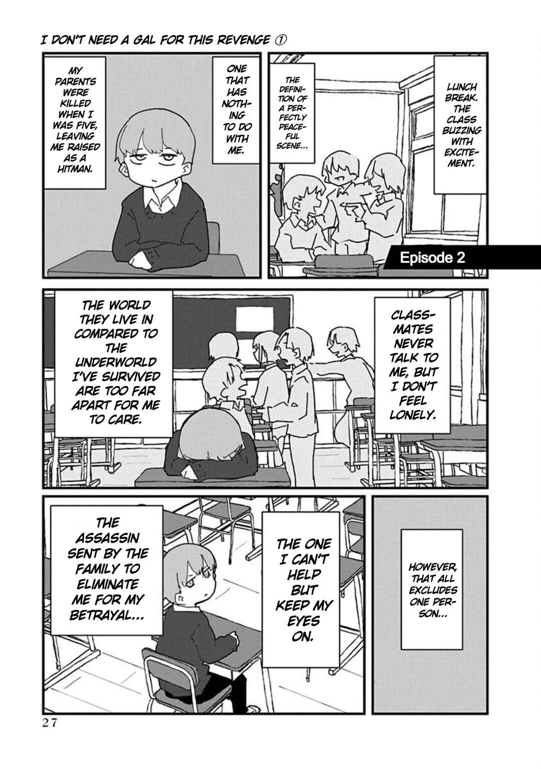 Kono Fukushuu ni Gyaru wa Iranai Chapter 2 - Page 1