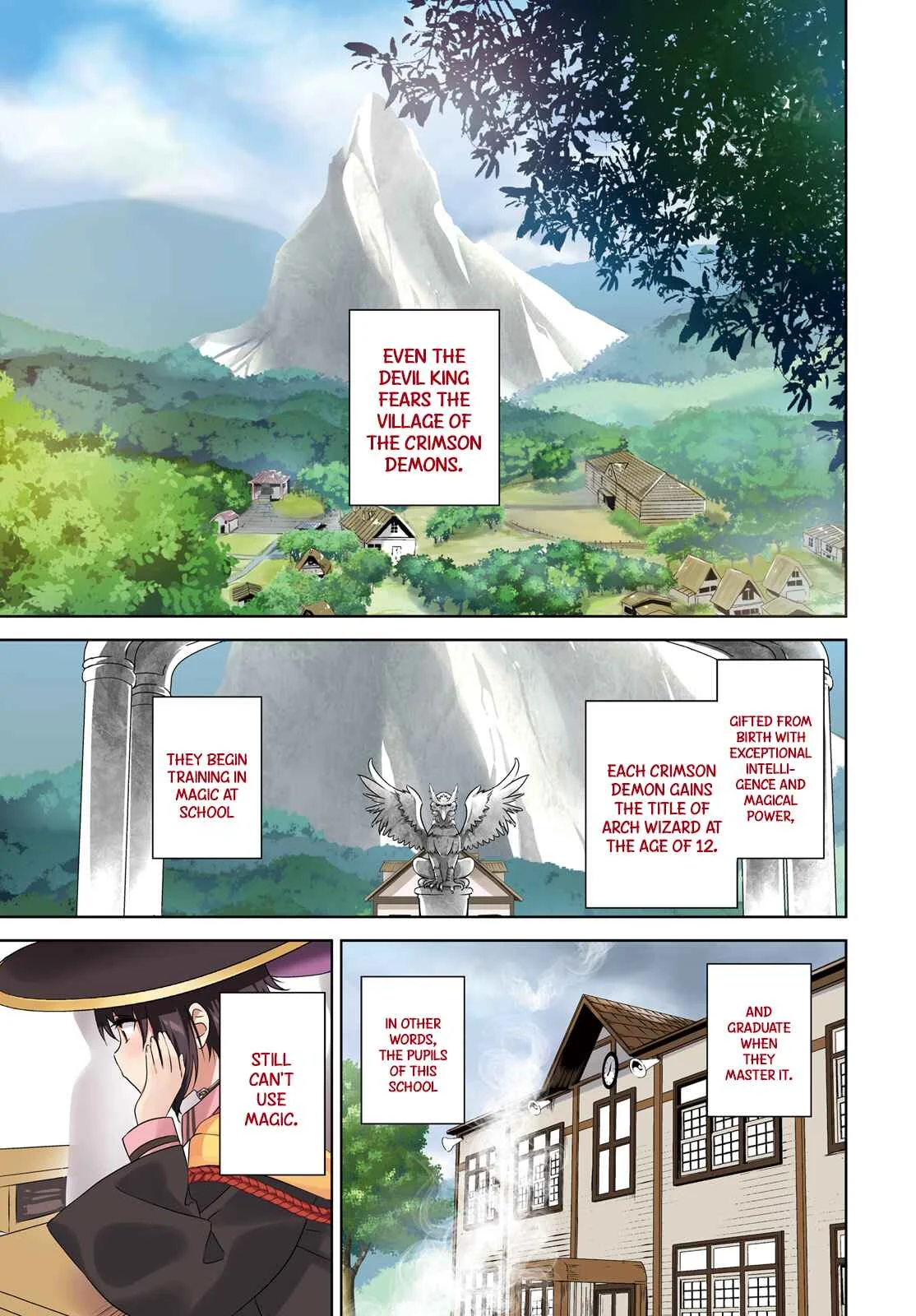 Kono Subarashii Sekai ni Bakuen wo! Chapter 1: The Red-Eyed Wizards - Page 2